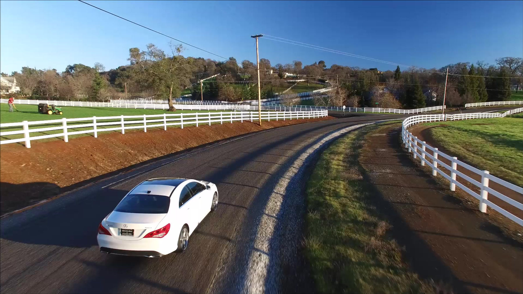 Mercedes Drone Promo